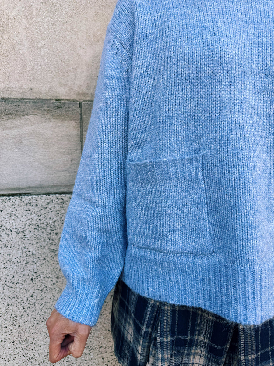 Eloise Patch Pocket Sweater