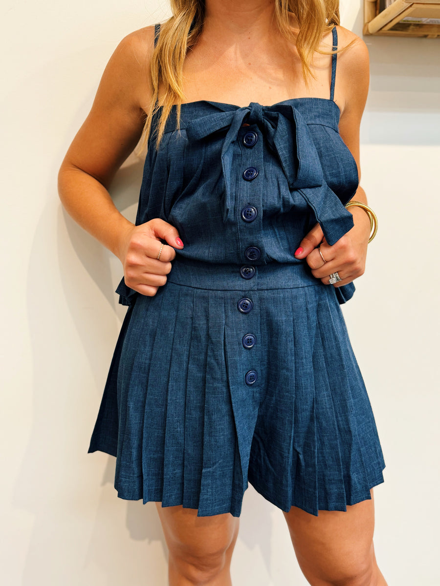 Cora Pleated Shorts