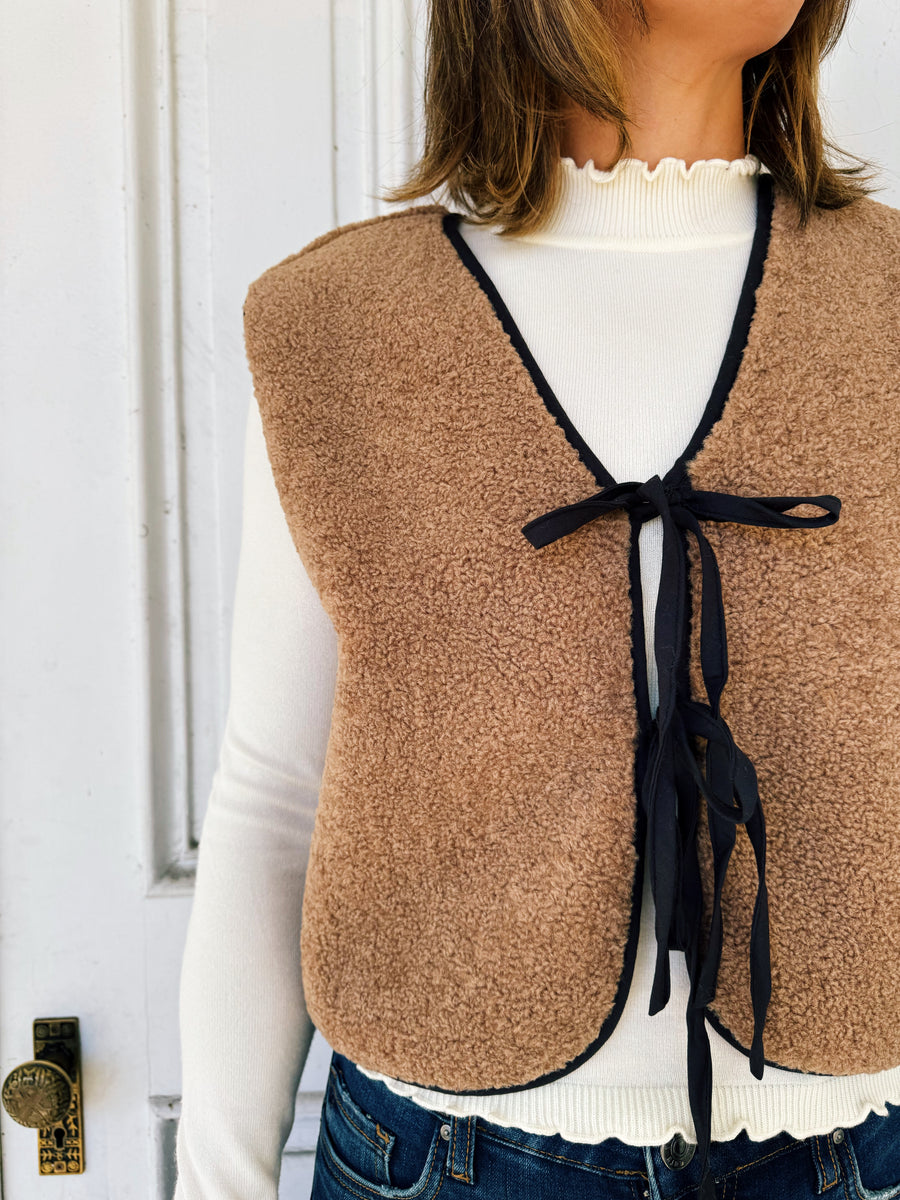 Vale Fleece Fur Vest