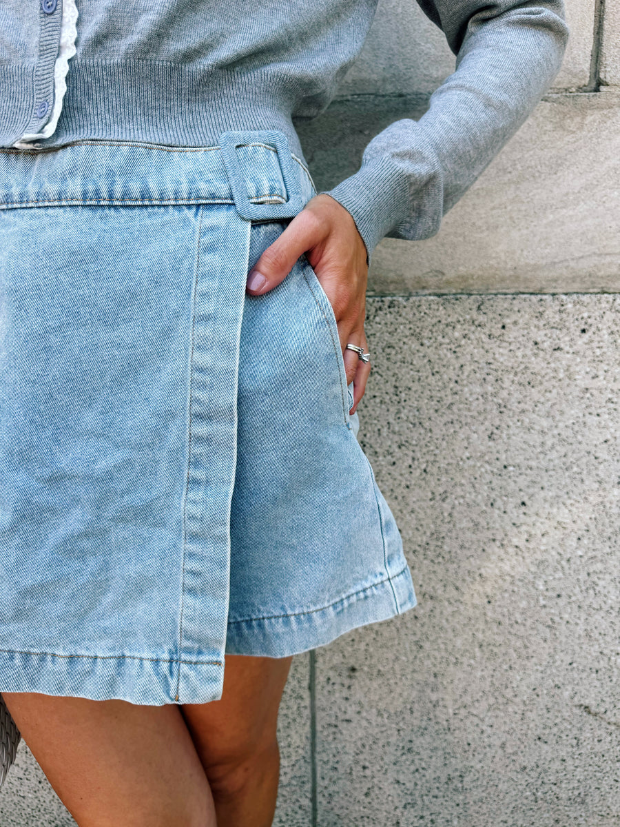 Oasis Denim Skort