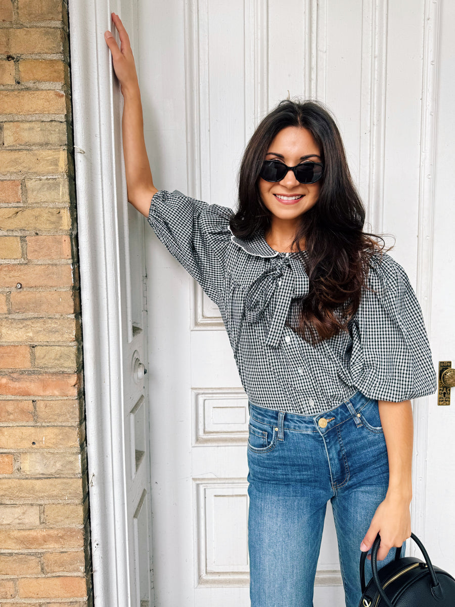 Willow Gingham Blouse