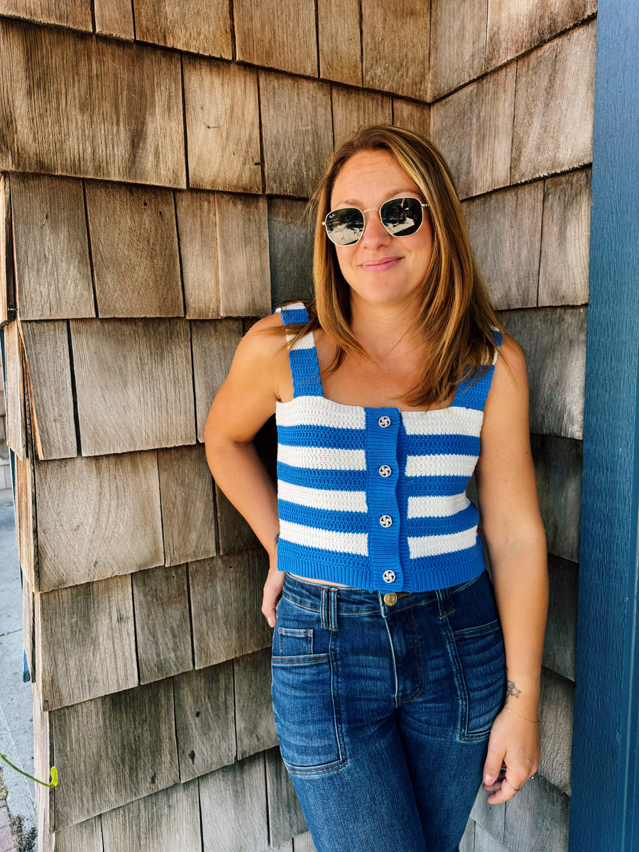 Nautical Knit Tank