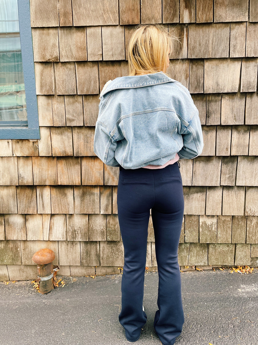Ana High Rise Trouser Flare