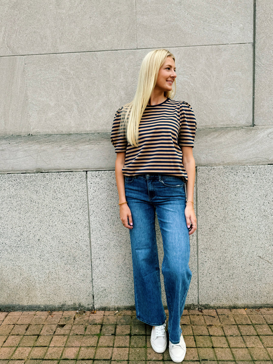 Cara Striped Tee