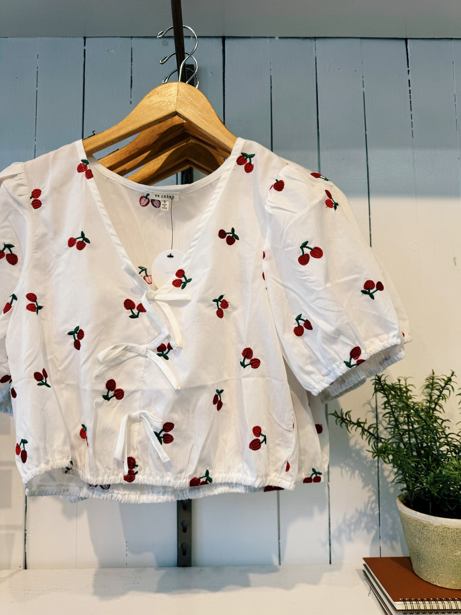 Cherry Nova Blouse