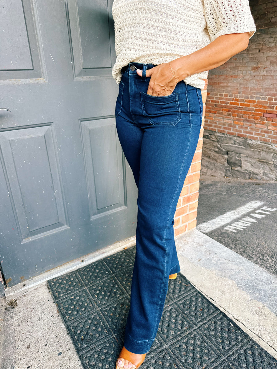 Stretch Terry Patch Pocket Pant