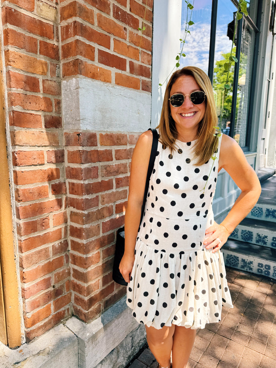 Jude Polka Dot Bubble Dress