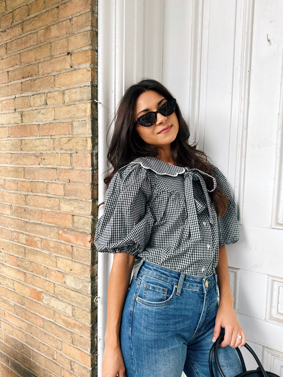 Willow Gingham Blouse
