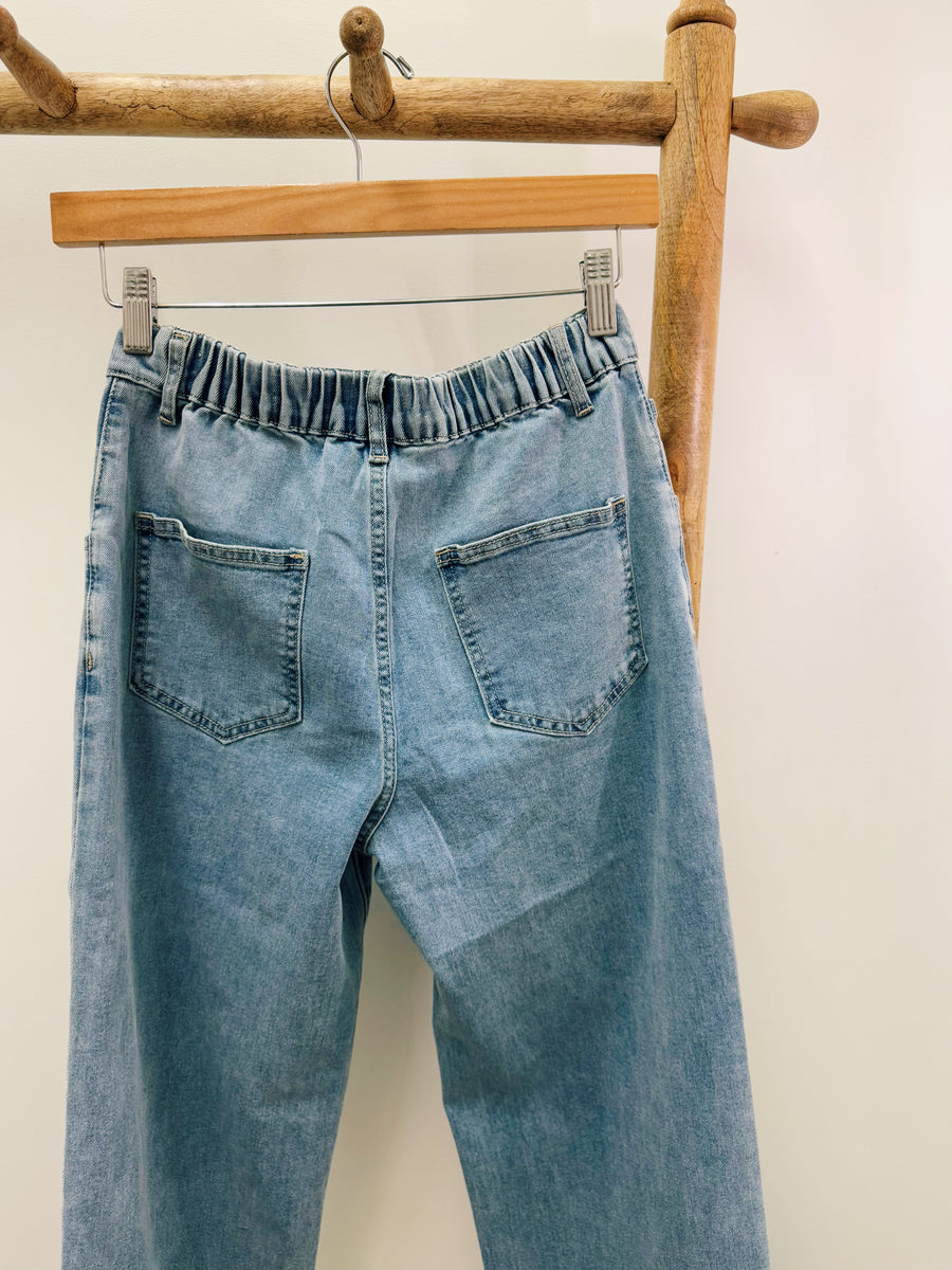 Brook Floral Denim