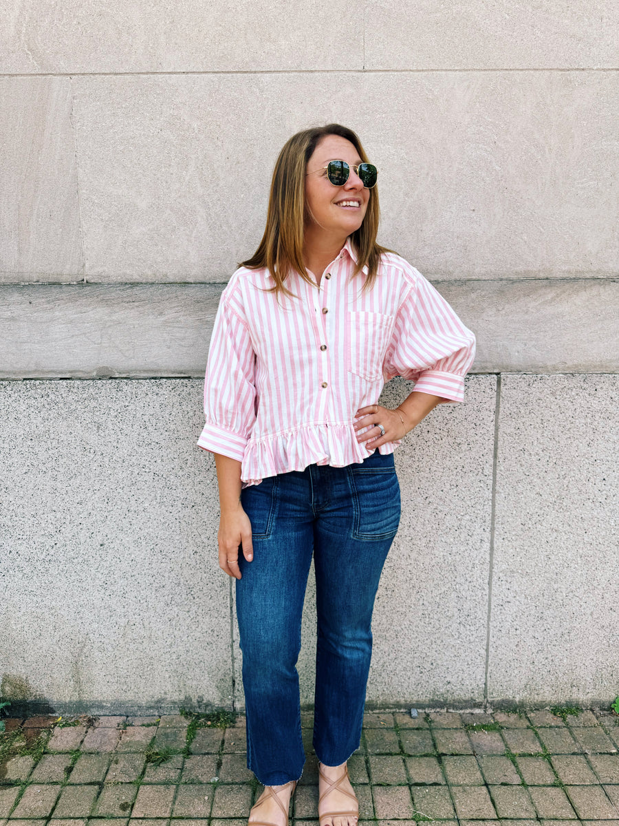 Veronica Buttondown Top