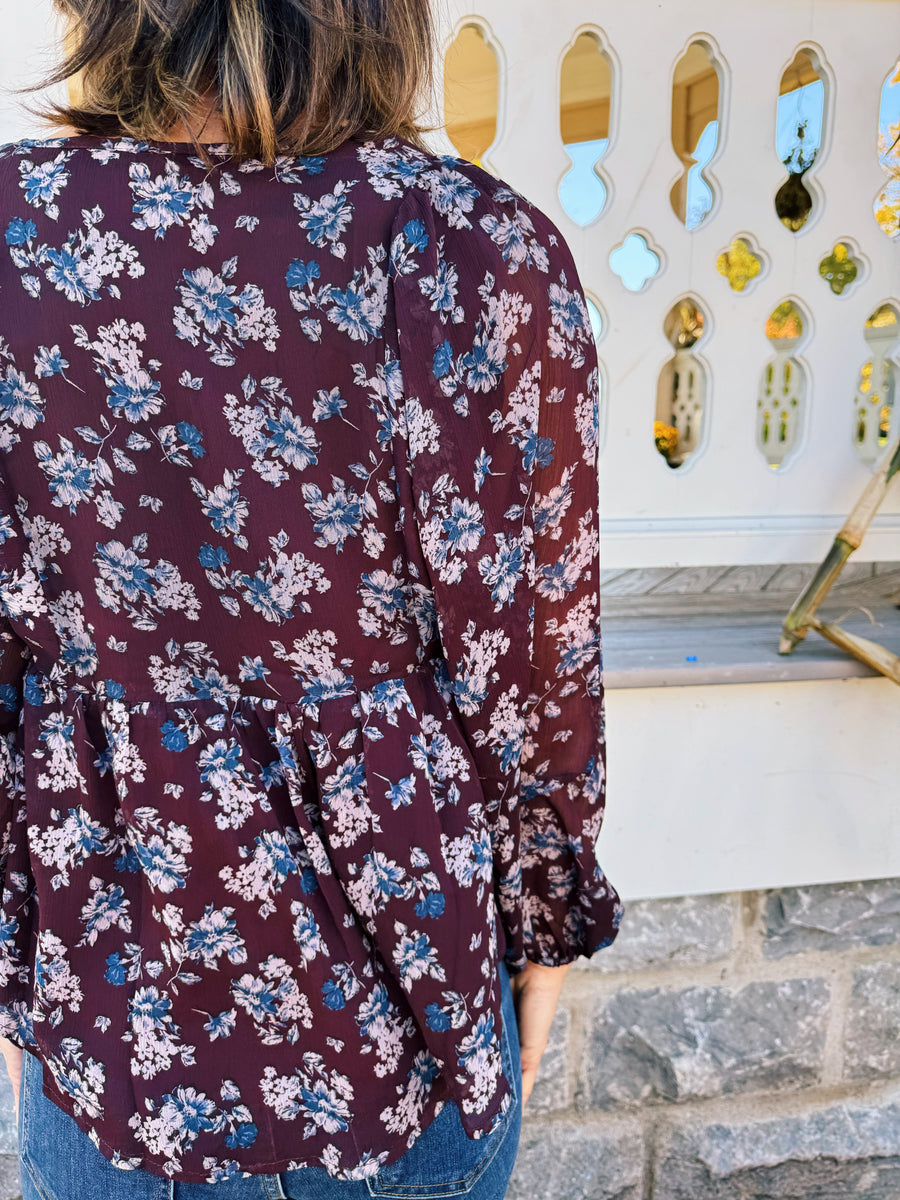 Clara Floral Blouse