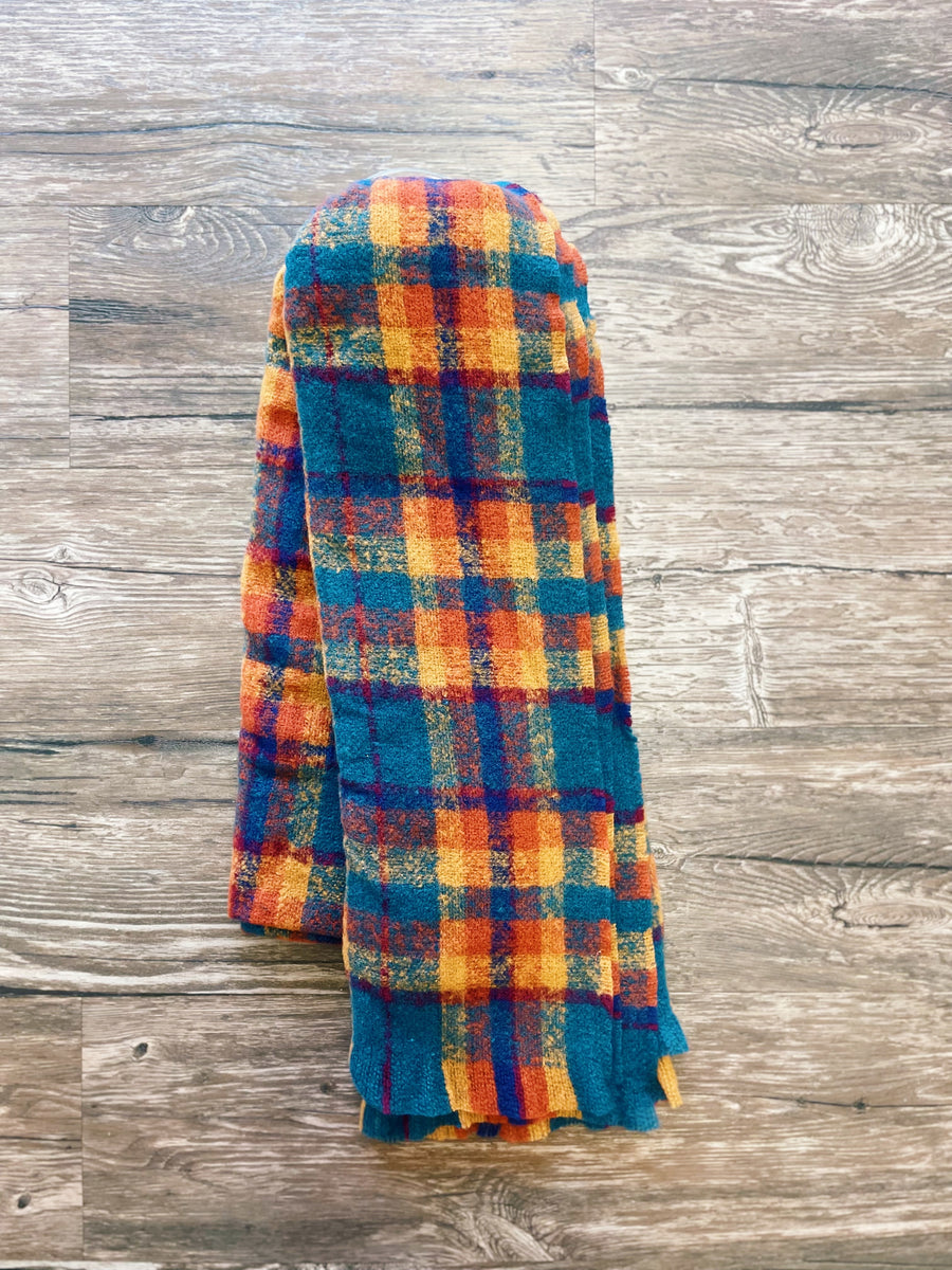 Autumn Plaid Scarf