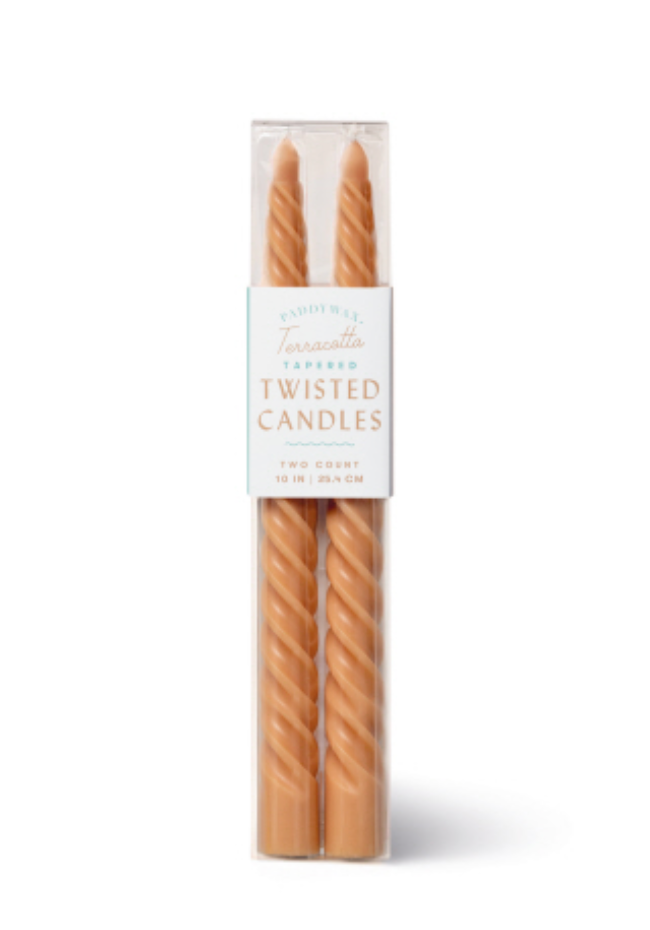 Twisted Taper Candles