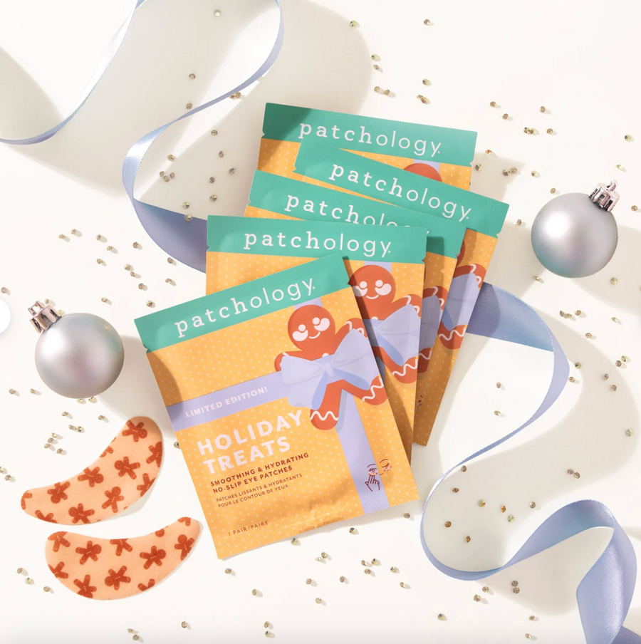 Holiday Treat Eye Patches: Gingerbread