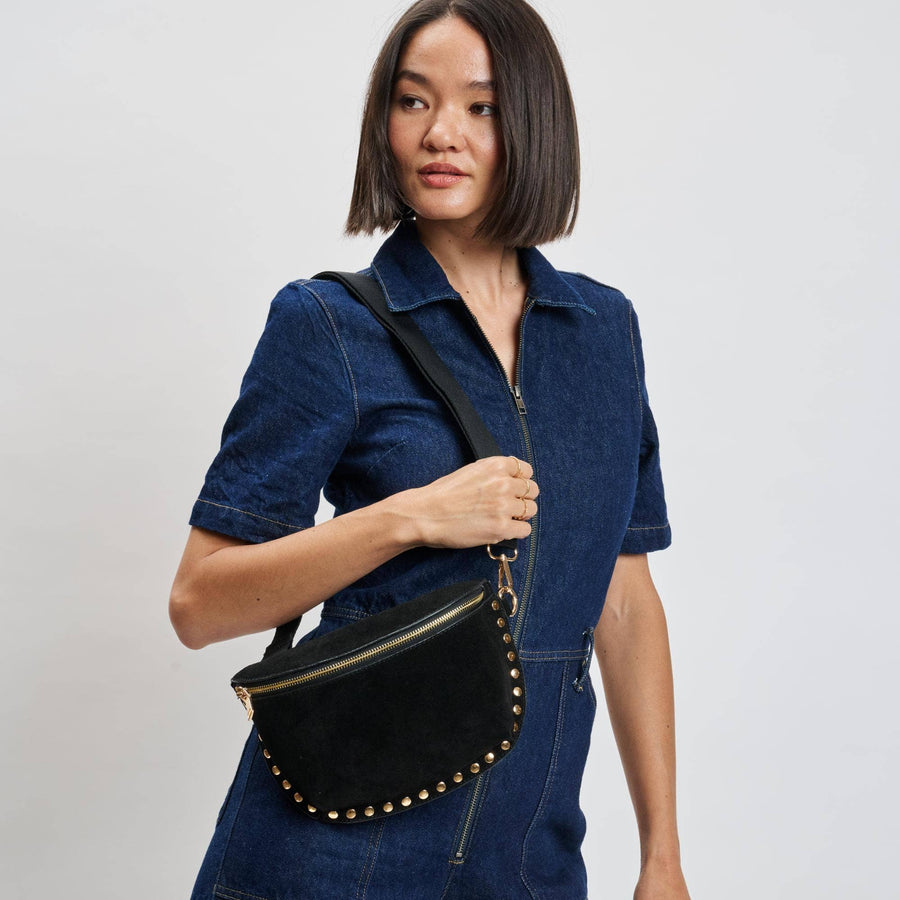 Gizelle-Suede Belt Bag