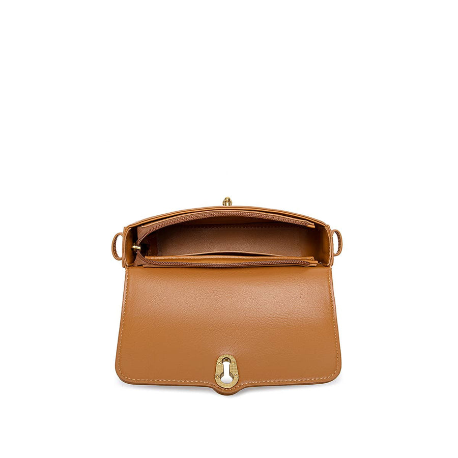 Athena - Recycled Vegan Slim Bag - Mustard