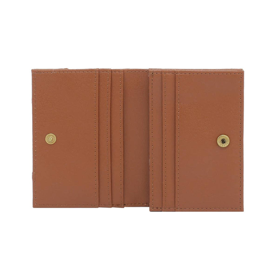 Anna - Recycled Vegan Wallet - Chestnut