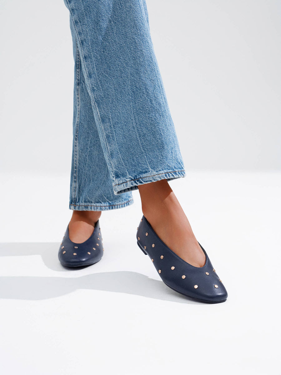 Studded Ballet Flat