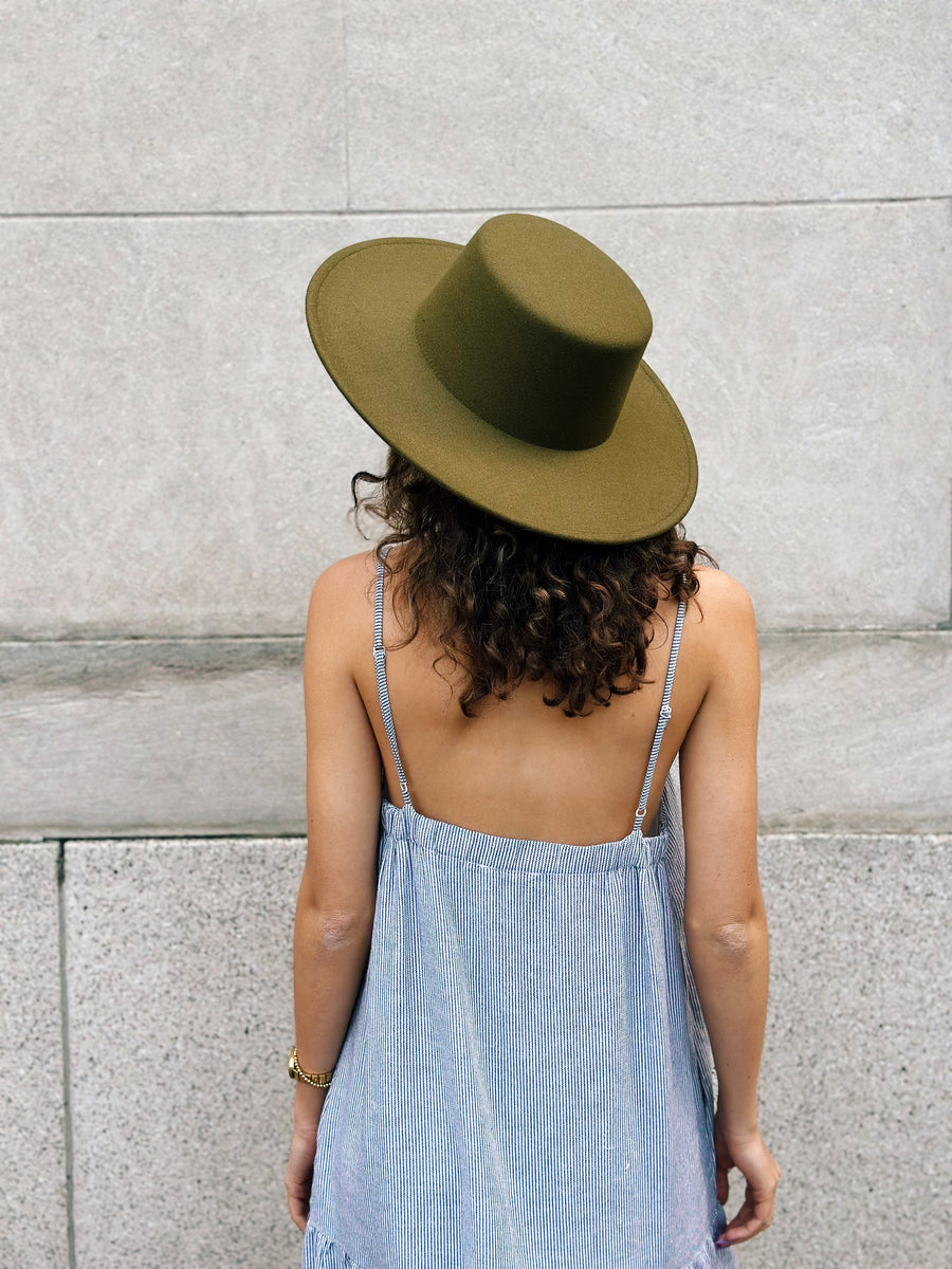 Bebe Boater Hat