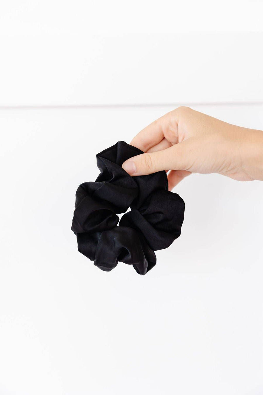 Carbon Oversized Luxe Scrunchie