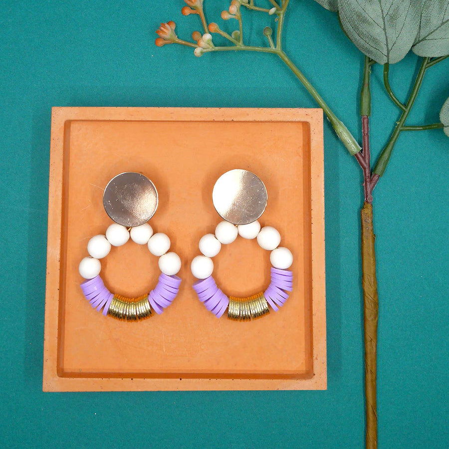 Lilac Martha Earrings