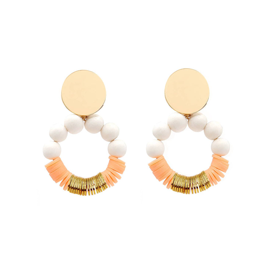 Apricot Martha Earrings